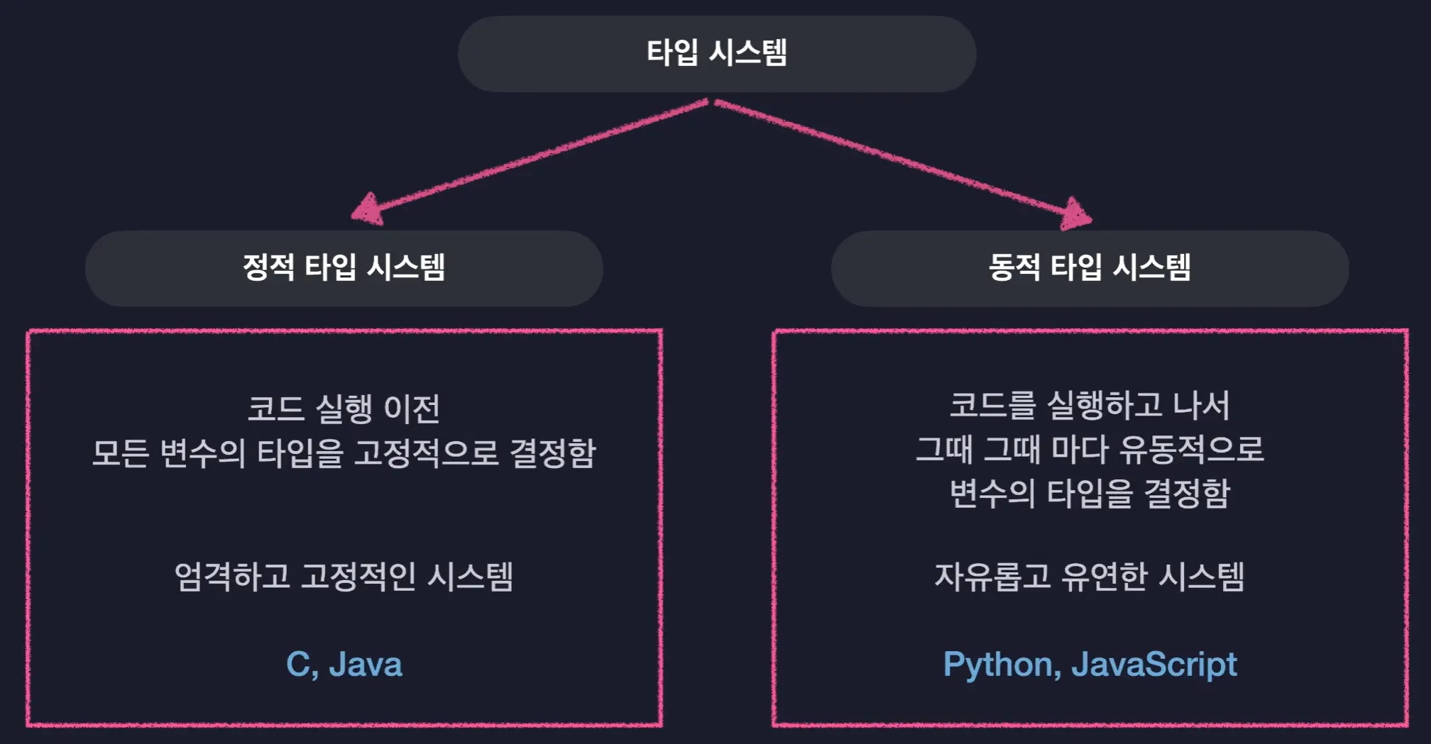 타입 시스템의 종류